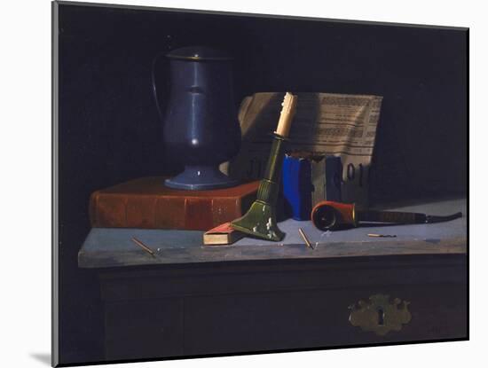 The Full Shelf, C.1891-John Frederick Peto-Mounted Giclee Print