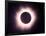 The Full Solar Eclipse is Seen in Saint Pierre Du Port Near Normandy, France-null-Framed Photographic Print