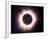 The Full Solar Eclipse is Seen in Saint Pierre Du Port Near Normandy, France-null-Framed Photographic Print