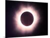 The Full Solar Eclipse is Seen in Saint Pierre Du Port Near Normandy, France-null-Mounted Photographic Print