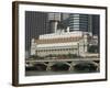 The Fullerton Hotel, Formerly the General Post Office, Singapore, Southeast Asia-Amanda Hall-Framed Photographic Print