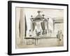 The Funeral Catafalque at Springfield-null-Framed Giclee Print