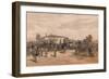 The Funeral Cortege of Lord Raglan Leaving Head Quarters, 1856-Thomas Picken-Framed Giclee Print