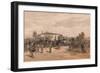 The Funeral Cortege of Lord Raglan Leaving Head Quarters, 1856-Thomas Picken-Framed Giclee Print