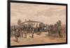 The Funeral Cortege of Lord Raglan Leaving Head Quarters, 1856-Thomas Picken-Framed Giclee Print