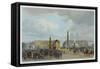 The Funeral Cortege of Napoleon I Passing Through the Place de la Concorde 15 December 1840-Jacques Guiaud-Framed Stretched Canvas
