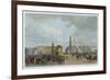 The Funeral Cortege of Napoleon I Passing Through the Place de la Concorde 15 December 1840-Jacques Guiaud-Framed Art Print