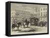The Funeral of Count Berg at St Petersburg-null-Framed Stretched Canvas