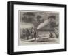 The Funeral of Ensign Tucker of the British Legion, at the Advanced Posts before Capua-Frank Vizetelly-Framed Giclee Print