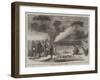 The Funeral of Ensign Tucker of the British Legion, at the Advanced Posts before Capua-Frank Vizetelly-Framed Giclee Print