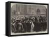 The Funeral of Field Marshal Lord Clyde in Westminster Abbey-null-Framed Stretched Canvas