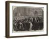 The Funeral of Field Marshal Lord Clyde in Westminster Abbey-null-Framed Giclee Print