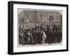 The Funeral of Field Marshal Lord Clyde in Westminster Abbey-null-Framed Giclee Print