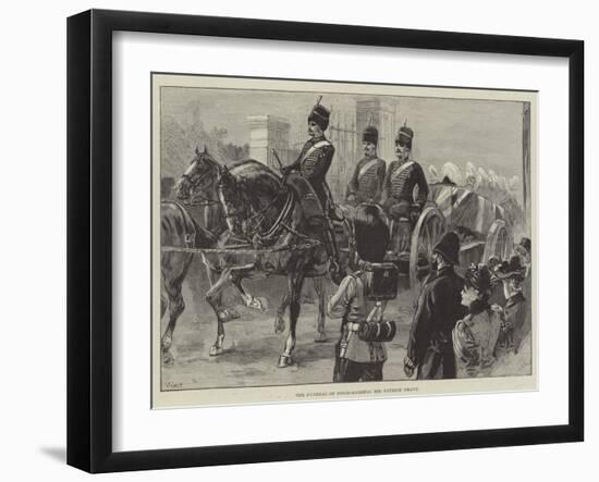 The Funeral of Field-Marshal Sir Patrick Grant-William Heysham Overend-Framed Giclee Print