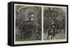 The Funeral of General Grant-null-Framed Stretched Canvas