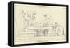 The Funeral of Hector-John Flaxman-Framed Stretched Canvas