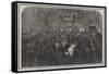 The Funeral of His Late Royal Highness the Prince Consort, the Funeral Ceremony in the Choir-null-Framed Stretched Canvas