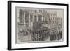 The Funeral of His Late Royal Highness the Prince Consort, the Hearse at St George's Chapel-null-Framed Giclee Print