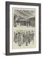 The Funeral of Hrh the Late Duke of Clarence and Avondale-null-Framed Giclee Print