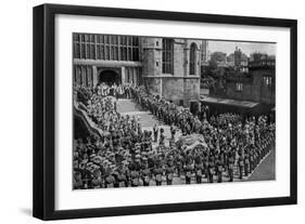 The Funeral of King Edward VII, Windsor, Berkshire, 1910-Swain-Framed Giclee Print