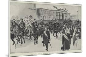 The Funeral of Kossuth at Buda-Pesth, Hungary-null-Mounted Premium Giclee Print