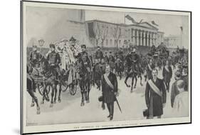 The Funeral of Kossuth at Buda-Pesth, Hungary-null-Mounted Giclee Print