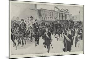 The Funeral of Kossuth at Buda-Pesth, Hungary-null-Mounted Giclee Print