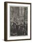 The Funeral of Lord Tennyson in Westminster Abbey, the Benediction-Thomas Walter Wilson-Framed Giclee Print