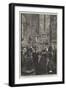 The Funeral of Lord Tennyson in Westminster Abbey, the Benediction-Thomas Walter Wilson-Framed Giclee Print