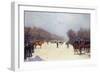 The Funeral of Mac-Mahon, 22 October 1893, 1896 (Oil on Canvas)-Ernest Jean Delahaye-Framed Giclee Print