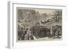 The Funeral of Marshal Concha at Madrid-null-Framed Giclee Print