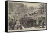 The Funeral of Marshal Concha at Madrid-null-Framed Stretched Canvas