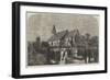 The Funeral of Mr Cobden, the Interment in West Lavington Churchyard-null-Framed Giclee Print