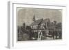 The Funeral of Mr Cobden, the Interment in West Lavington Churchyard-null-Framed Giclee Print