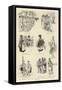The Funeral of Mr Gladstone; Sketches in the Crowd at Westminster-null-Framed Stretched Canvas