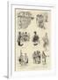 The Funeral of Mr Gladstone; Sketches in the Crowd at Westminster-null-Framed Giclee Print