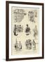 The Funeral of Mr Gladstone; Sketches in the Crowd at Westminster-null-Framed Giclee Print