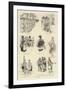 The Funeral of Mr Gladstone; Sketches in the Crowd at Westminster-null-Framed Giclee Print