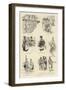 The Funeral of Mr Gladstone; Sketches in the Crowd at Westminster-null-Framed Giclee Print