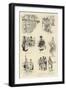 The Funeral of Mr Gladstone; Sketches in the Crowd at Westminster-null-Framed Giclee Print