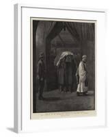 The Funeral of Mr Gladstone, the Arrival of the Body in London-Henry Marriott Paget-Framed Giclee Print