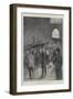 The Funeral of Mr Gladstone, the Public Viewing the Lying-In-State in Westminster Hall-Thomas Walter Wilson-Framed Giclee Print