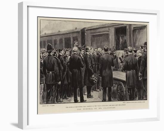 The Funeral of Mr Gladstone-S.t. Dadd-Framed Giclee Print