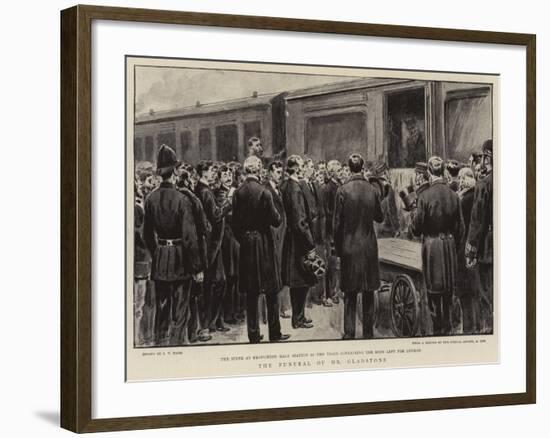 The Funeral of Mr Gladstone-S.t. Dadd-Framed Giclee Print