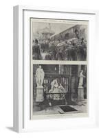 The Funeral of Mr Gladstone-Melton Prior-Framed Giclee Print