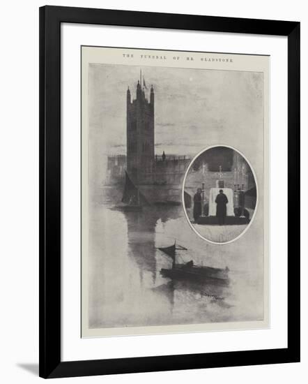 The Funeral of Mr Gladstone-Henry Charles Seppings Wright-Framed Giclee Print