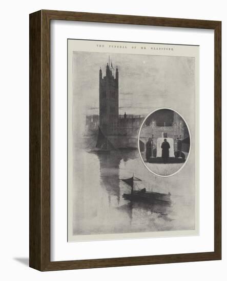 The Funeral of Mr Gladstone-Henry Charles Seppings Wright-Framed Giclee Print