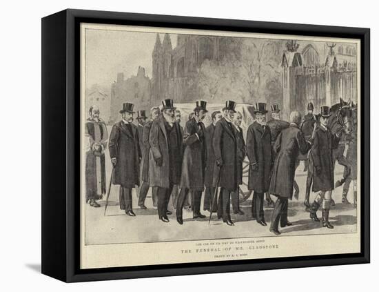 The Funeral of Mr Gladstone-Alexander Stuart Boyd-Framed Stretched Canvas