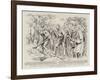 The Funeral of Mr W H Wrench, Consul at Constantinople, at Scutari, Filling in the Grave-William T. Maud-Framed Giclee Print