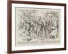 The Funeral of Mr W H Wrench, Consul at Constantinople, at Scutari, Filling in the Grave-William T. Maud-Framed Giclee Print